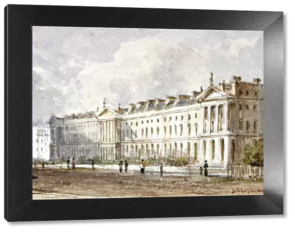 View of Hanover Terrace in Regents Park, London, 1827