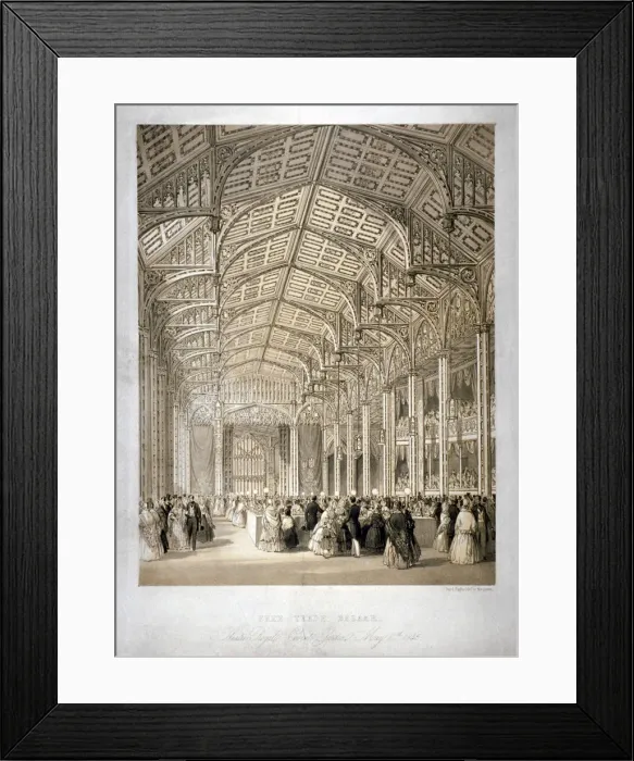 Framed Print : Interior of the Covent Garden Theartre, Bow Street, Westminster, London, 1845. Artist Framed Print : Interior of the Covent Garden Theartre, Bow Street, Westminster, London, 1845. Artist