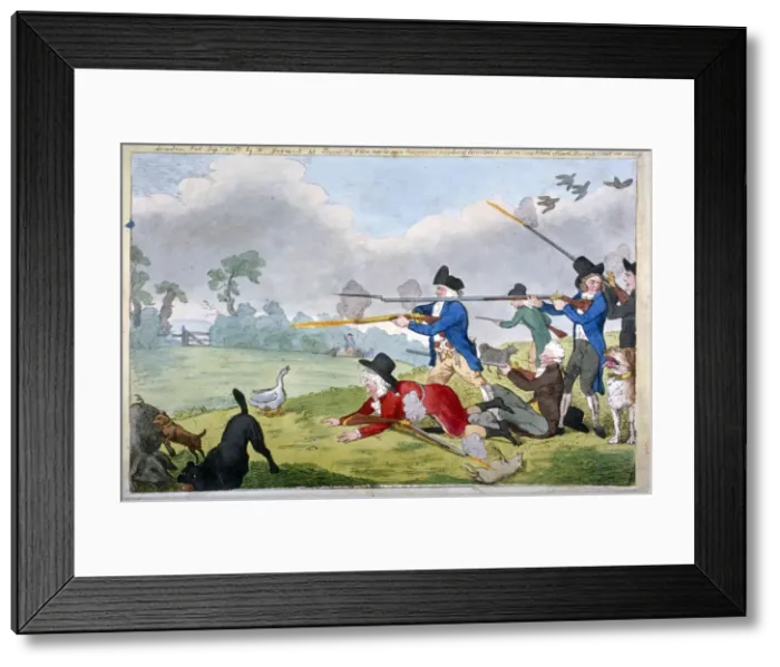 Framed Print : London sportsmen, or the Cockneys journal of the first of September, 1821. Artist Framed Print : London sportsmen, or the Cockneys journal of the first of September, 1821. Artist