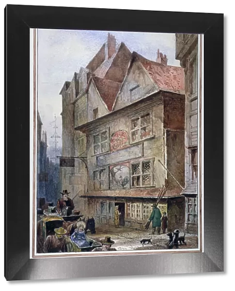 The Cock and Magpie Tavern, Drury Lane, Westminster, London, 1862. Artist: Waldo Sargeant