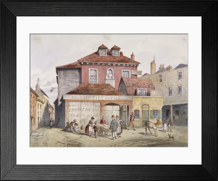 Framed Print : View of Hungerford Market, Westminster, London, 1841 Framed Print : View of Hungerford Market, Westminster, London, 1841