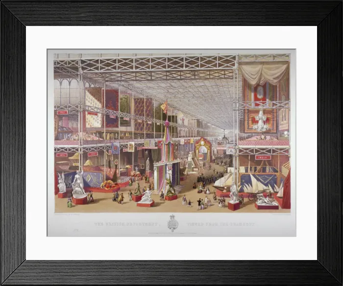Framed Print : The Great Exhibition, Hyde Park, Westminster, London, 1851 Framed Print : The Great Exhibition, Hyde Park, Westminster, London, 1851