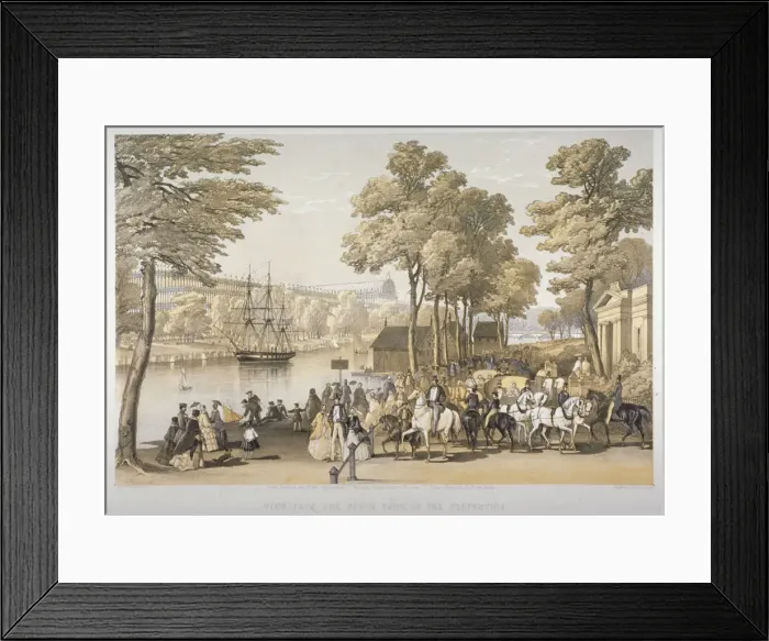 Framed Print : The Great Exhibition, Hyde Park, Westminster, London, 1851 Framed Print : The Great Exhibition, Hyde Park, Westminster, London, 1851