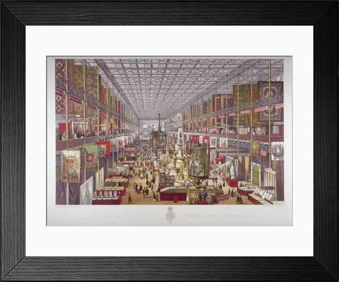Framed Print : The Great Exhibition, Hyde Park, Westminster, London, 1851 Framed Print : The Great Exhibition, Hyde Park, Westminster, London, 1851