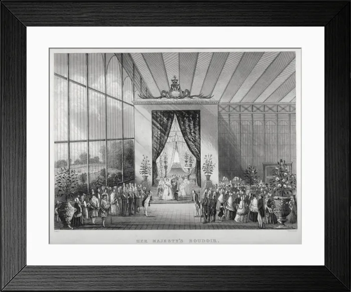 Framed Print : The Great Exhibition, Hyde Park, Westminster, London, 1851 Framed Print : The Great Exhibition, Hyde Park, Westminster, London, 1851