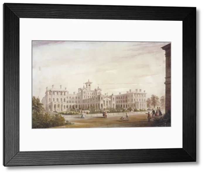 Framed Print : City of London Union Workhouse in Bow Road, Poplar, London, 1849 Framed Print : City of London Union Workhouse in Bow Road, Poplar, London, 1849
