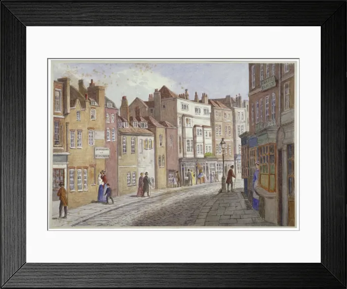 Framed Print : St Martins Lane, Westminster, London, c1865. Artist Framed Print : St Martins Lane, Westminster, London, c1865. Artist