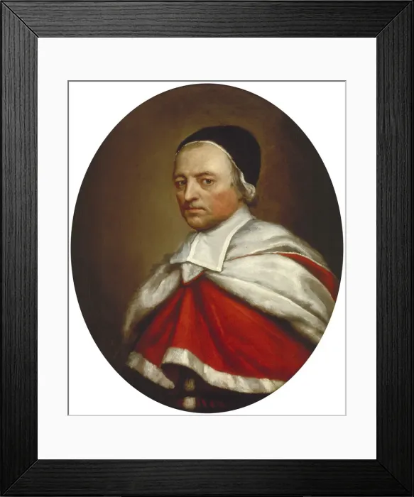Framed Print : Sir William Dolben, Recorder of London 1676, c1676. Artist: Henry Tilson Framed Print : Sir William Dolben, Recorder of London 1676, c1676. Artist: Henry Tilson