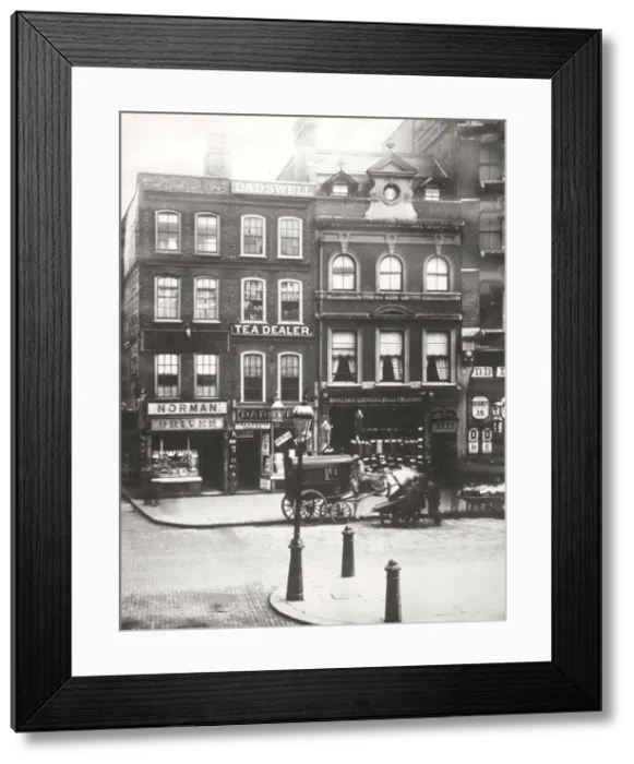 Framed Print : Bishopsgate, City of London, c1890. Artist: Henry Dixon Framed Print : Bishopsgate, City of London, c1890. Artist: Henry Dixon