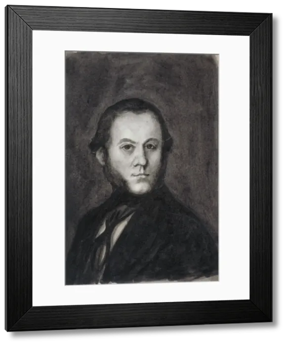 Framed Print : Portrait of Mr Fleming of the Society of Cogers, c1800. Artist: SB Pocock Framed Print : Portrait of Mr Fleming of the Society of Cogers, c1800. Artist: SB Pocock