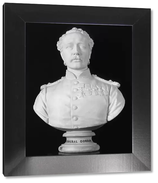 Bust of General Charles Gordon, British soldier and administrator, 1886
