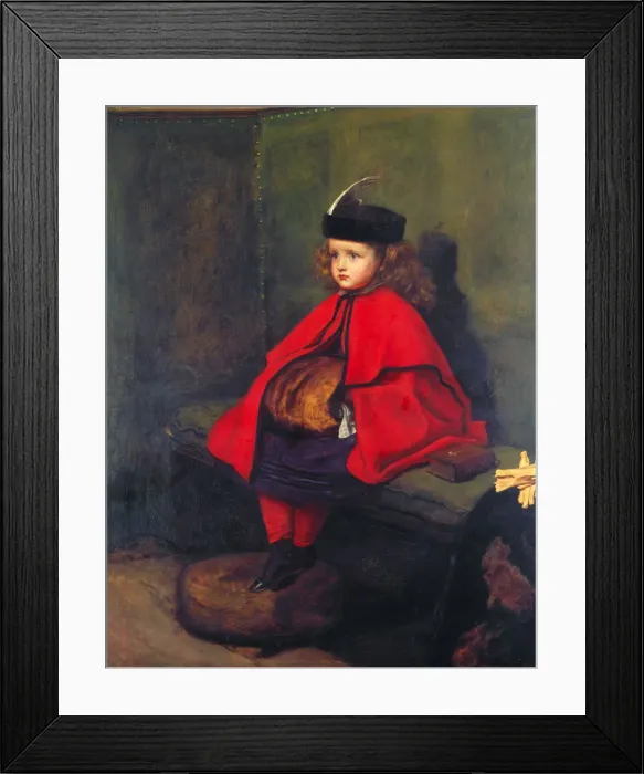 Framed Print : My First Sermon, 1863. Artist: John Everett Millais Framed Print : My First Sermon, 1863. Artist: John Everett Millais