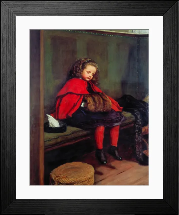 Framed Print : My Second Sermon, 1864. Artist: John Everett Millais Framed Print : My Second Sermon, 1864. Artist: John Everett Millais