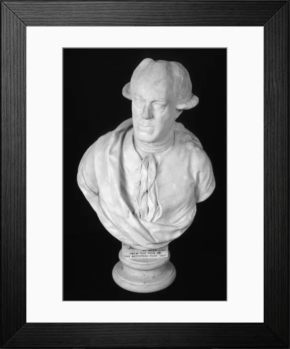 Framed Print : Bust of John Wilkes, 18th century English journalist and politician, c1761. Artist Framed Print : Bust of John Wilkes, 18th century English journalist and politician, c1761. Artist