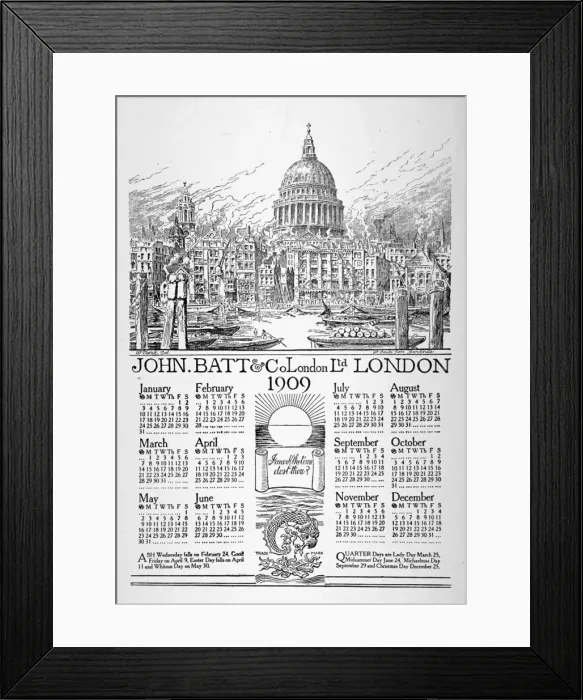 Framed Print : St Pauls Cathedral, City of London, 1908. Artist: William Monk Framed Print : St Pauls Cathedral, City of London, 1908. Artist: William Monk
