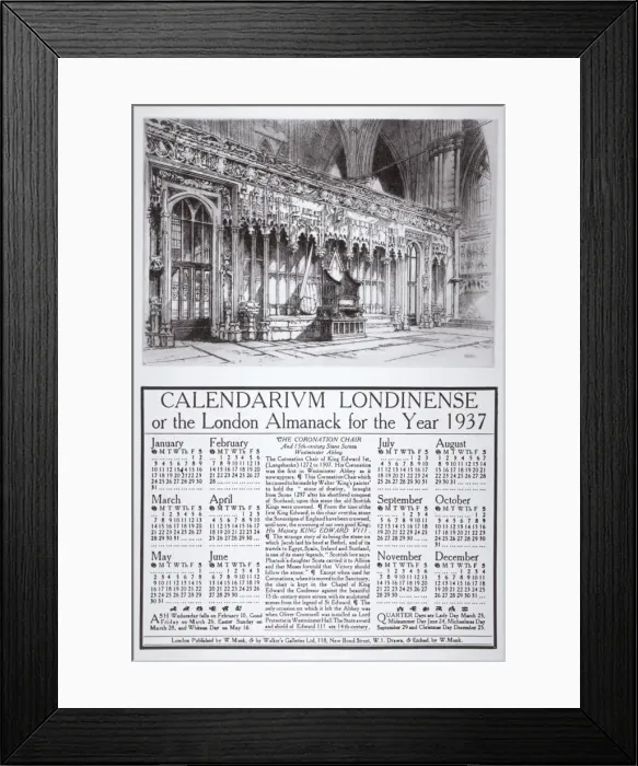 Framed Print : Westminster Abbey interior, London, 1936. Artist: William Monk Framed Print : Westminster Abbey interior, London, 1936. Artist: William Monk