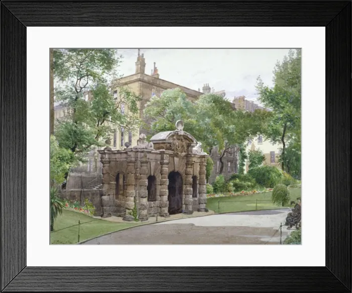 Framed Print : View of the south front of York Watergate, Buckingham Street, Westminster, London, 1887 Framed Print : View of the south front of York Watergate, Buckingham Street, Westminster, London, 1887