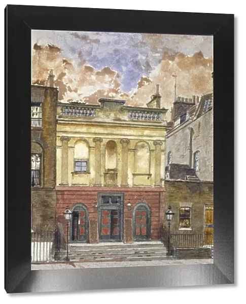 View of the Kings Cross Theatre, Liverpool Street, St Pancras, London, 1881. Artist