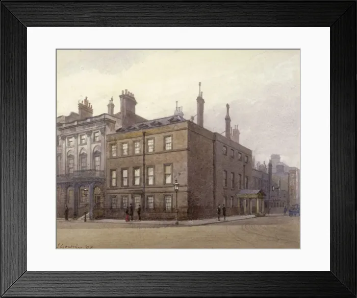 Framed Print : Cleveland House, at the corner of St Jamess Square and King Street, Westminster, London, 1893 Framed Print : Cleveland House, at the corner of St Jamess Square and King Street, Westminster, London, 1893