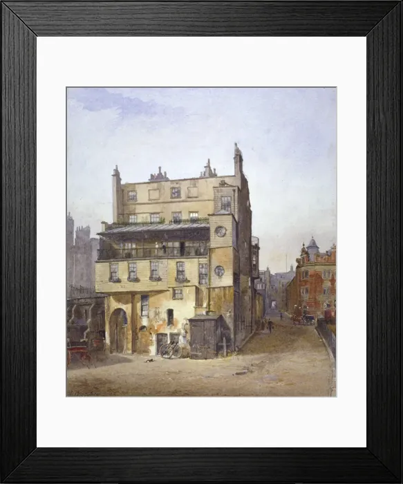 Framed Print : View of a house, Cecil Street, Westminster, London, 1882. Artist: John Crowther Framed Print : View of a house, Cecil Street, Westminster, London, 1882. Artist: John Crowther