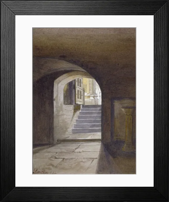 Framed Print : View of the Chapel of St Peter ad Vincula in the Tower of London, 1884 Framed Print : View of the Chapel of St Peter ad Vincula in the Tower of London, 1884