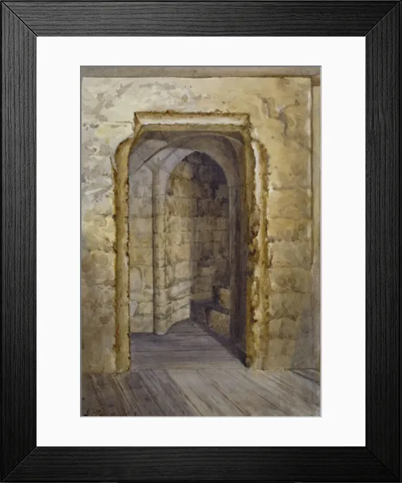 Framed Print : Interior of the Bloody Tower in the Tower of London, 1884 Framed Print : Interior of the Bloody Tower in the Tower of London, 1884