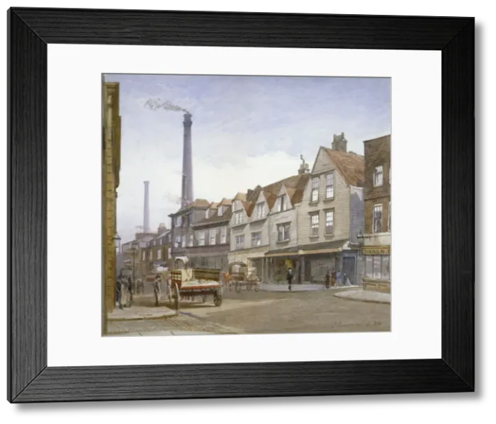 Framed Print : View of Mint Street, Southwark, London, 1884. Artist: John Crowther Framed Print : View of Mint Street, Southwark, London, 1884. Artist: John Crowther