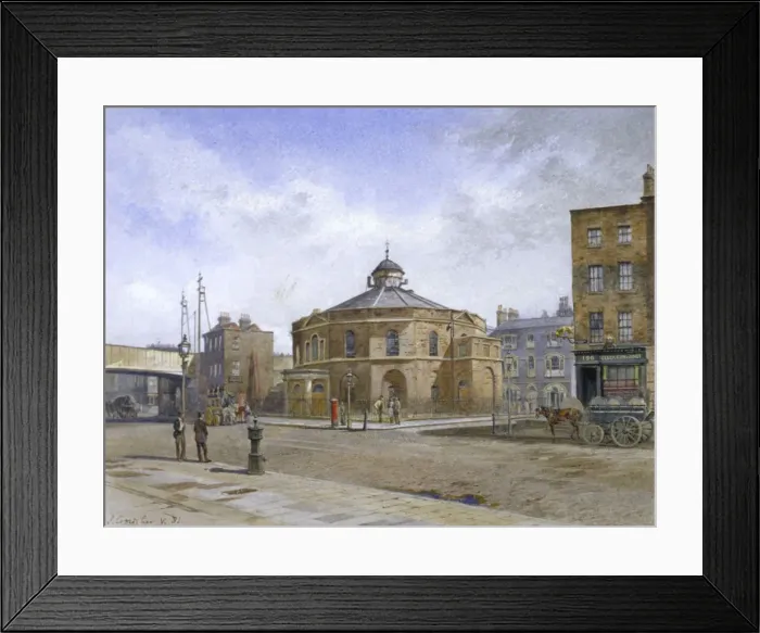 Framed Print : Surrey Chapel, no 196 Blackfriars Road, Southwark, London, 1881. Artist: John Crowther Framed Print : Surrey Chapel, no 196 Blackfriars Road, Southwark, London, 1881. Artist: John Crowther