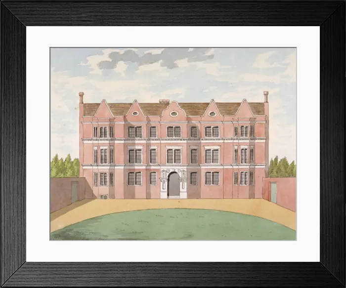 Framed Print : Heydon Bury, Heydon, Essex, c1800 Framed Print : Heydon Bury, Heydon, Essex, c1800