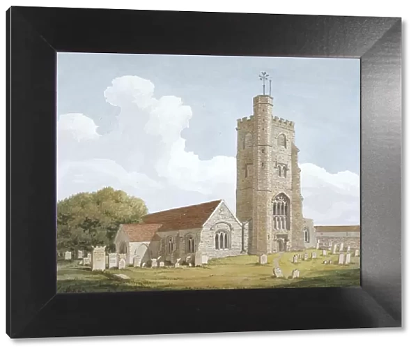 Church of St Margaret, Barking, Essex, c1810