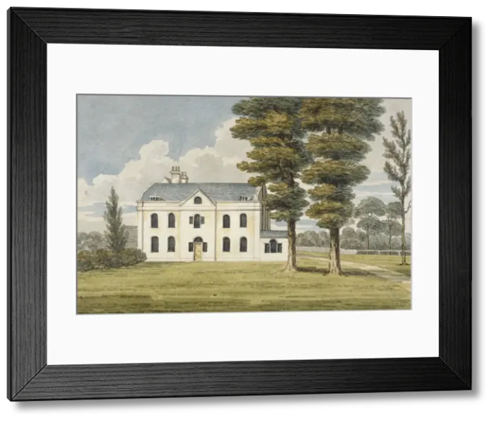 Framed Print : Fordhook House, Ealing, London, c1800 Framed Print : Fordhook House, Ealing, London, c1800