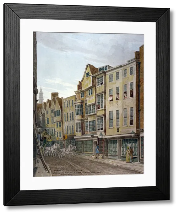 Framed Print : Holywell Street, Westminster, London, 1816. Artist: Robert Blemmell Schnebbelie Framed Print : Holywell Street, Westminster, London, 1816. Artist: Robert Blemmell Schnebbelie