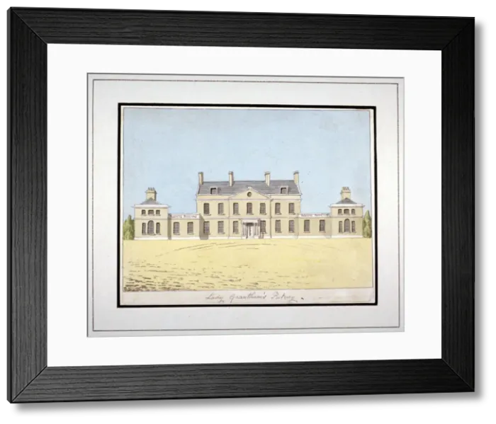 Framed Print : Bowling Green House, Putney, Wandsworth, London, c1800 Framed Print : Bowling Green House, Putney, Wandsworth, London, c1800