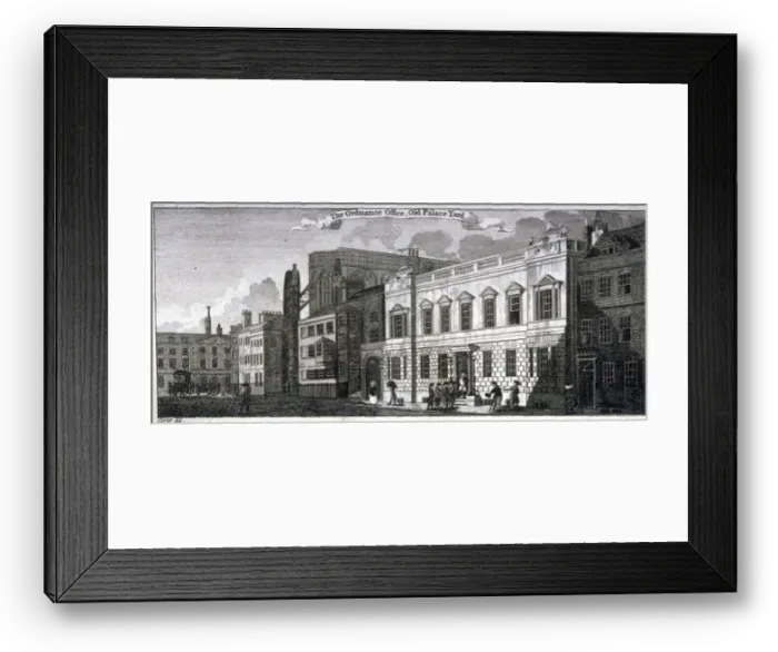 Framed Print : Ordnance office for the Palace of Westminster, Old Palace Yard, Westminster, London, 1783 Framed Print : Ordnance office for the Palace of Westminster, Old Palace Yard, Westminster, London, 1783