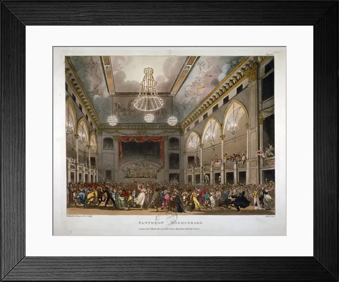 Framed Print : The Pantheon, Oxford Street, Westminster, 1809. Artist: J Bluck Framed Print : The Pantheon, Oxford Street, Westminster, 1809. Artist: J Bluck