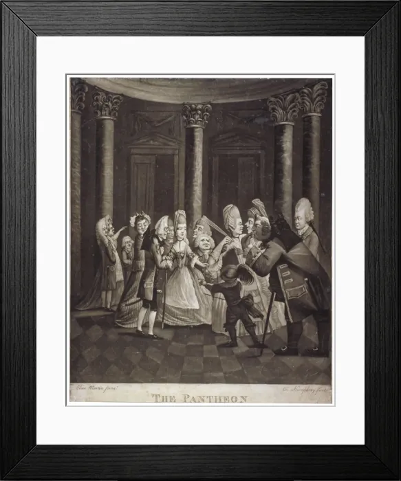 Framed Print : The Pantheon, Oxford Street, Westminster, London, c1770. Artist: William Humphrey Framed Print : The Pantheon, Oxford Street, Westminster, London, c1770. Artist: William Humphrey