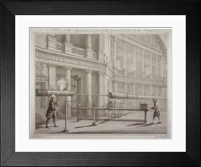Framed Print : The Pantheon, Oxford Street, Westminster, London, c1780. Artist: James Basire I Framed Print : The Pantheon, Oxford Street, Westminster, London, c1780. Artist: James Basire I