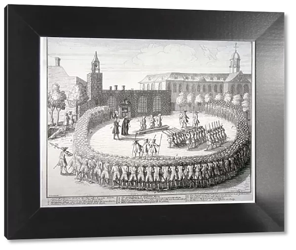 Execution at the Tower of London, 1743. Artist: CM