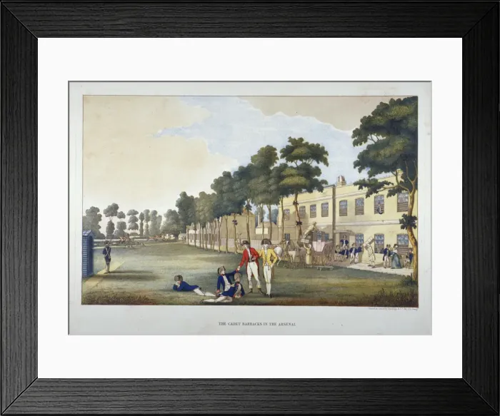 Framed Print : Cadets of the Royal Military Academy, Woolwich, Kent, 1851 Framed Print : Cadets of the Royal Military Academy, Woolwich, Kent, 1851