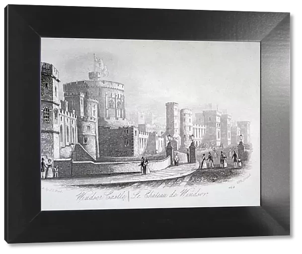 Windsor Castle, Berkshire, c1860