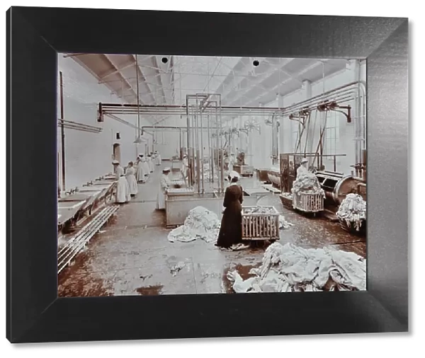 The laundry room, Long Grove Hospital, Surrey, 1910