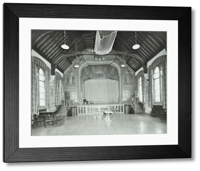 Framed Print : The theatre proscenium, Normansfield Hospital, Richmond upon Thames, 1976 Framed Print : The theatre proscenium, Normansfield Hospital, Richmond upon Thames, 1976