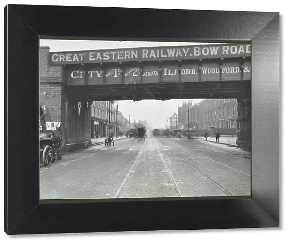 Great Eastern Railway Bridge over the Bow Road, Poplar, London, 1915