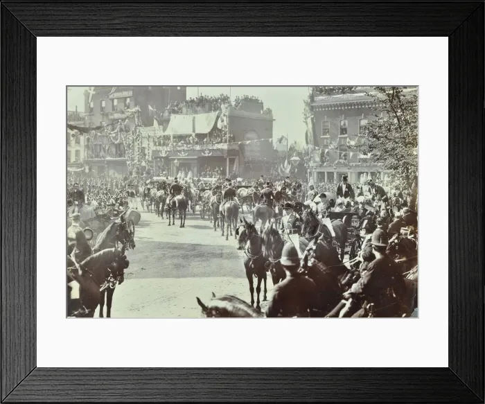 Framed Print : Official opening of the Blackwall Tunnel, Poplar, London, 1897 Framed Print : Official opening of the Blackwall Tunnel, Poplar, London, 1897
