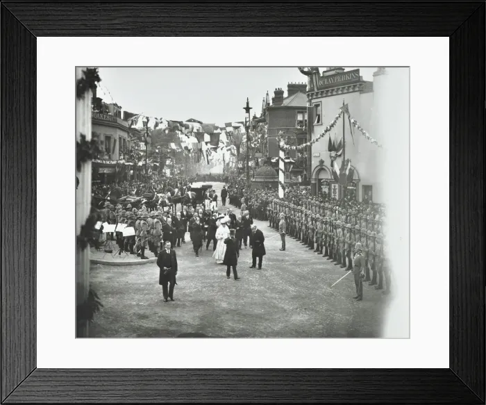 Framed Print : Official Opening of the Rotherhithe Tunnel, Bermondsey, London, 1908 Framed Print : Official Opening of the Rotherhithe Tunnel, Bermondsey, London, 1908