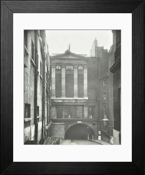 Framed Print : Rear entrance to the Royal Society of Arts, Westminster, London, 1936 Framed Print : Rear entrance to the Royal Society of Arts, Westminster, London, 1936