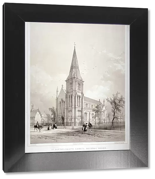 Church of St Bartholomew, Coventry Street, Bethnal Green, London, c1850