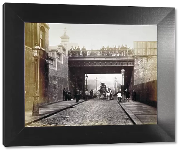 View of Shoe Lane Bridge, City of London, 1869. Artist: Henry Dixon