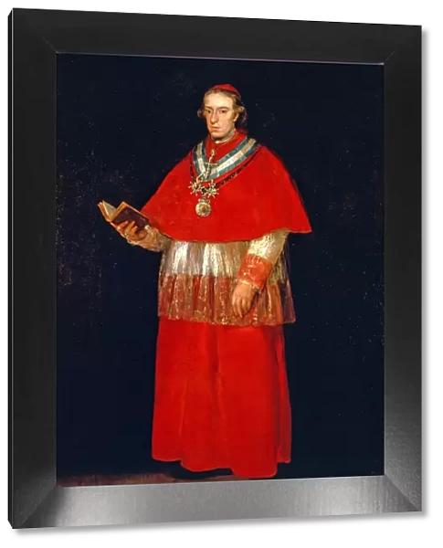 Cardinal Borbon, by Francisco de Goya