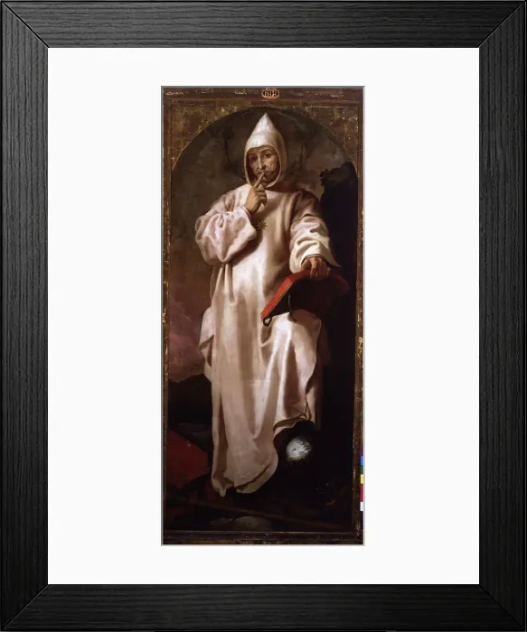 Framed Print : Saint Bruno, oil by Francisco Ribalta, preserved in the Prado Museum Framed Print : Saint Bruno, oil by Francisco Ribalta, preserved in the Prado Museum